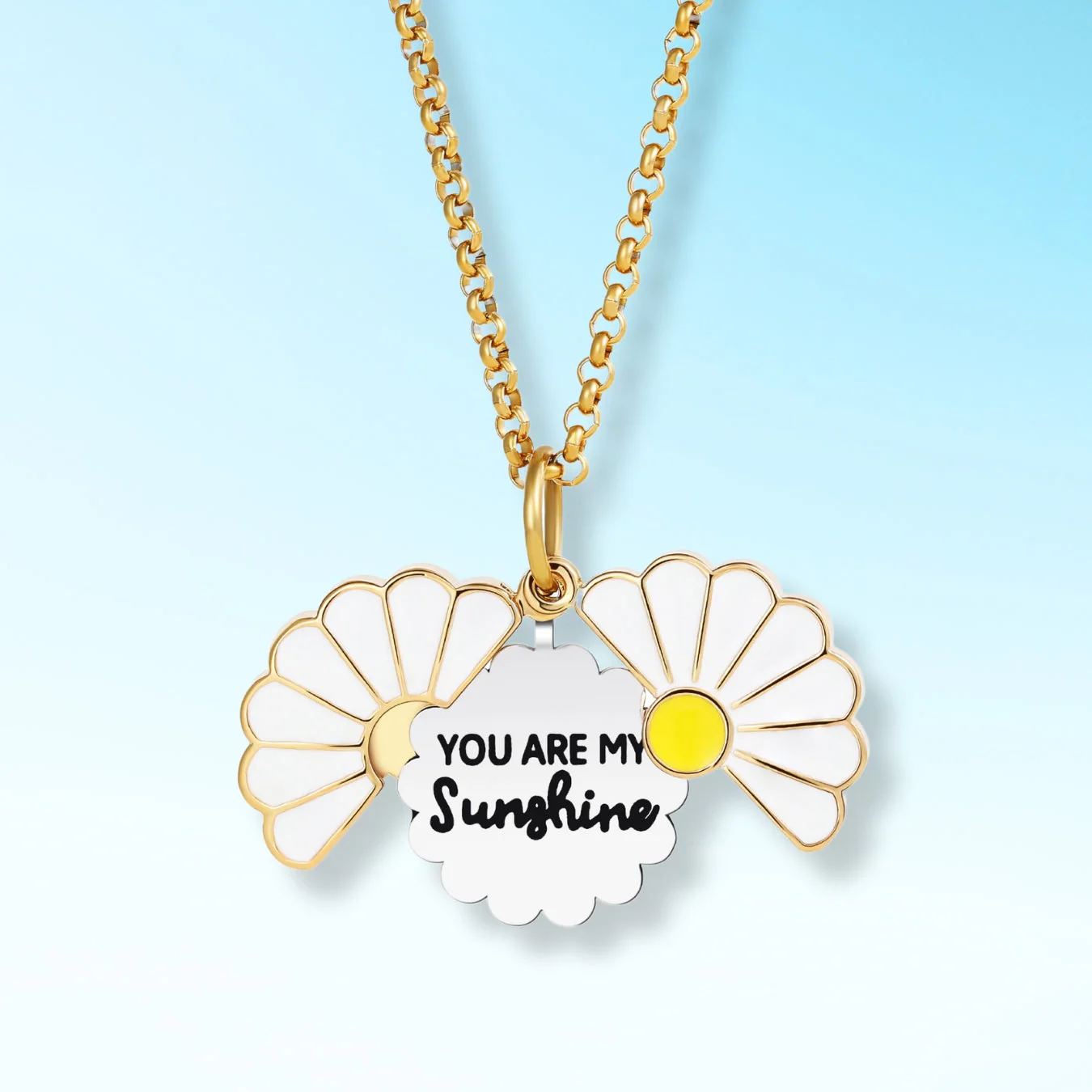 Secret 'You Are My Sunshine' Necklace