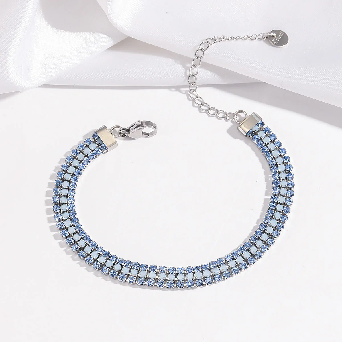 Signature Shine Bracelet | White Gold