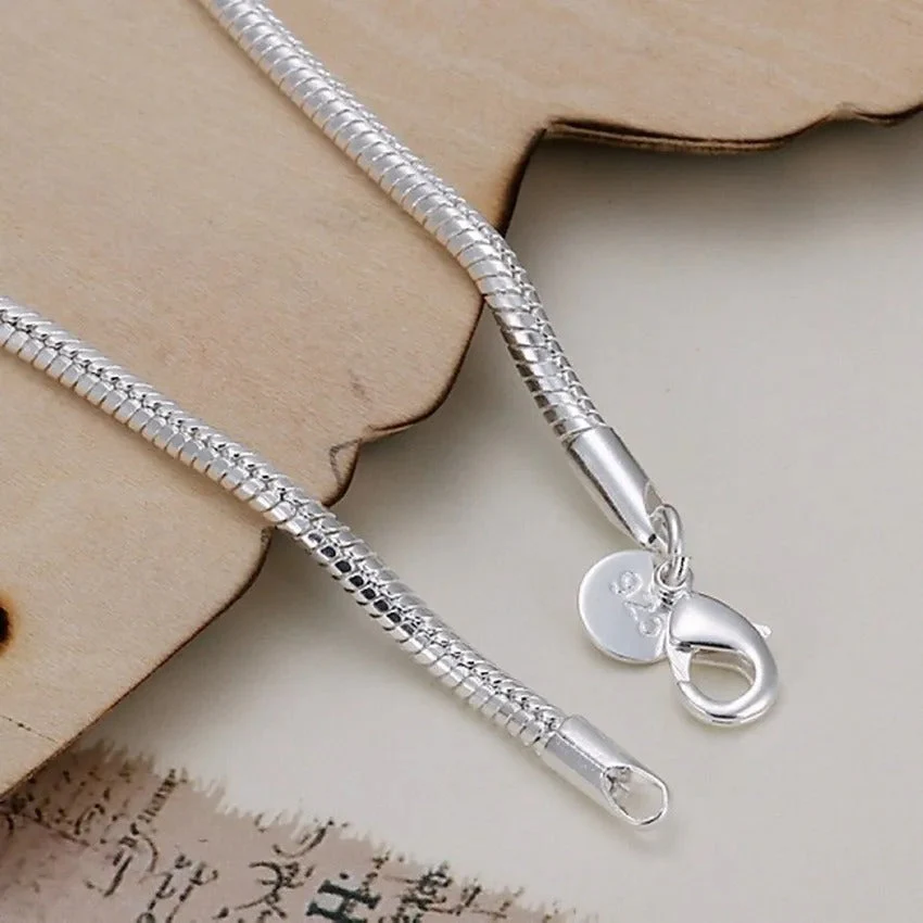 Simple 925 Silver Bracelet with Candle Holder - Image 4