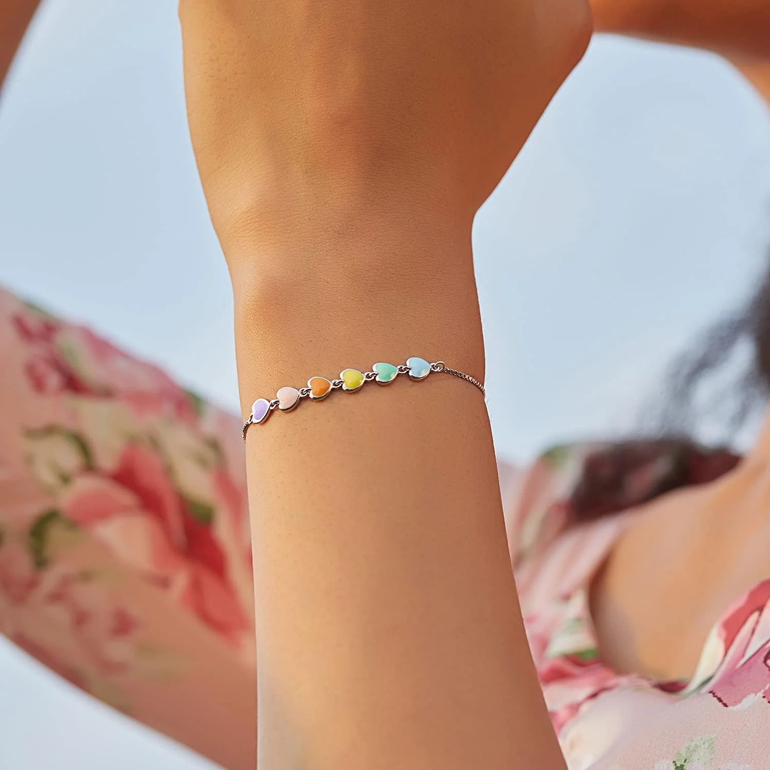 Sterling Silver Paw Print Bracelet – Adjustable Fit - Image 19