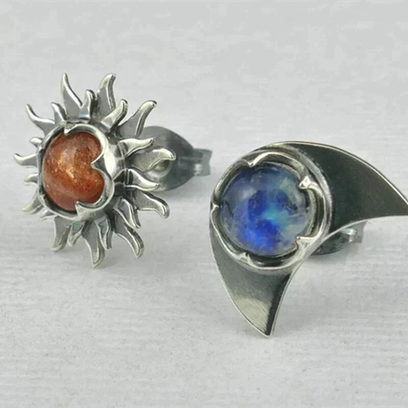Sun Moon Earrings - Image 4