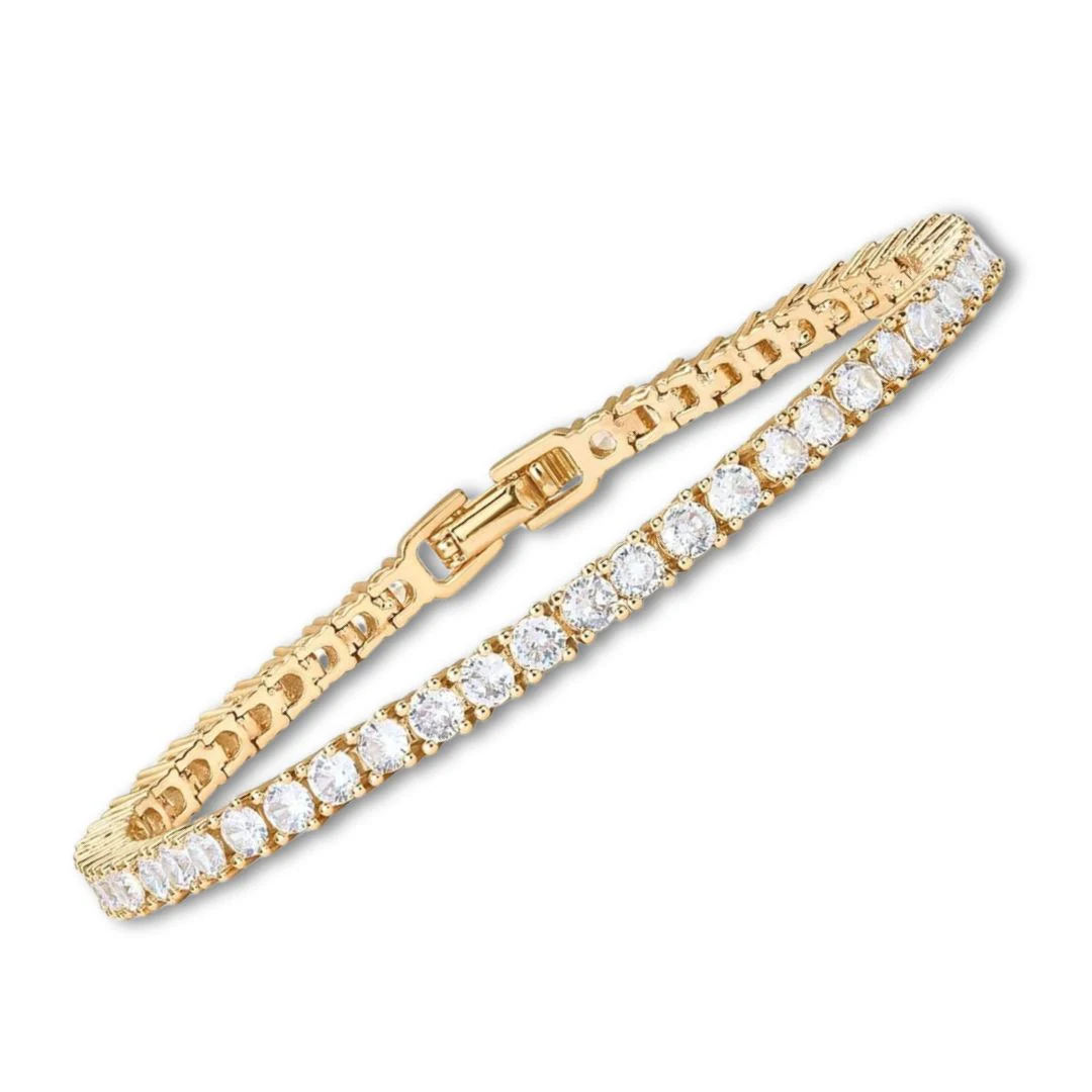 Tennis bracelet | White Gold - Image 4