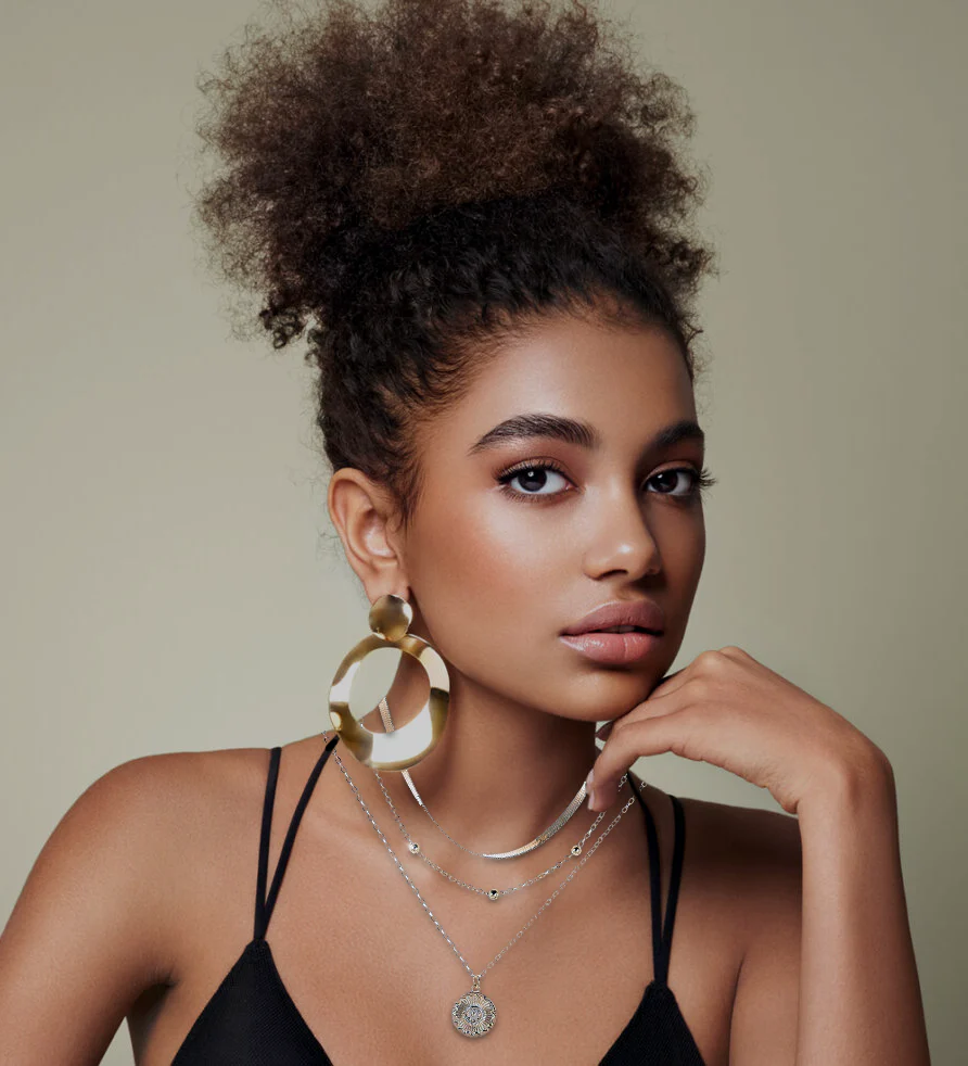 Triple 925 Silver Necklace - Image 2