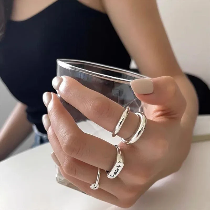 Vintage Adjustable 925 Silver Ring - Image 3
