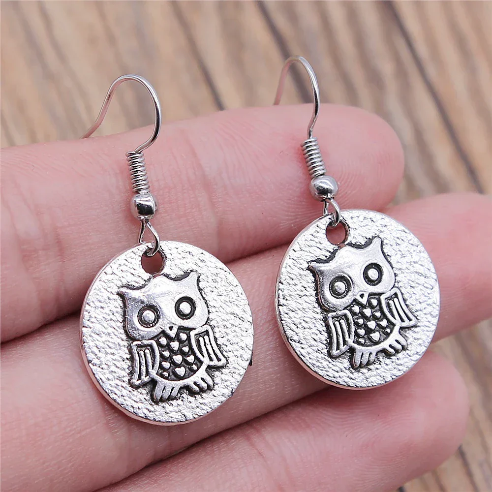 Vintage Owl Bohemian Dangle Earrings - Image 10